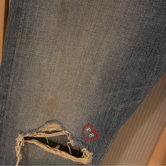 Rag & Bone Distressed Jeans Size 27 - Picture 7 of 7